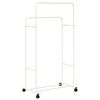 vidaXL Clothes Rack Plain White 80 x 53 x 156 cm