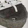vidaXL Wall-mounted Basin Grey 37 x 30 x 12 cm River Stone