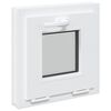 vidaXL Basement Window Internal Colour White RISOR 40 x 40 cm