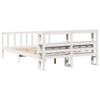 vidaXL Bed Frame without Mattress White 160x200 cm Solid Wood Pine