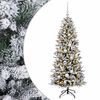 vidaXL Artificial Christmas Tree with Bauble 150 cm 150 LEDs