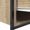 vidaXL Bathroom Basin Cabinet with Drawers Sonoma Oak 90x34.5x60 cm