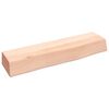 vidaXL Wall Shelf 40x10x6 cm Untreated Solid Wood Oak
