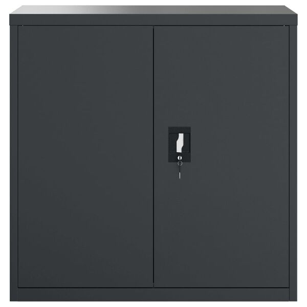 vidaXL File Cabinet Anthracite 90x40x90 cm Steel