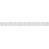 vidaXL Wire Mesh Fence with Spike Anchors Anthracite 1.6x25 m