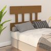 vidaXL Bed Headboard Honey Brown 93.5x3x81 cm Solid Wood Pine
