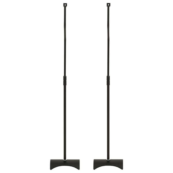 Universal Speaker Stand Black 2 pcs