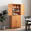 vidaXL Storage Furniture Set with Storage Brown Engineered wood