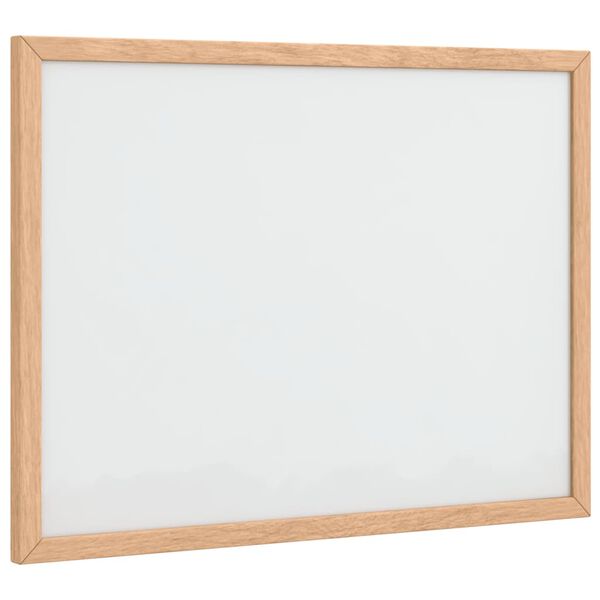 vidaXL Magnetic Whiteboard with Solid Pine Wood Frame 40x30 cm