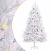 vidaXL Artificial Christmas Tree 300 cm PVC and Steel White