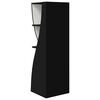 vidaXL Corner Cabinet Black 32x32x102cm Engineered Wood