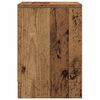 vidaXL Bedside Cabinet with Drawer Old Wood 39x28x41 cm
