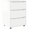 vidaXL Storage Cabinet High Gloss White 60 x 48 x 81 cm