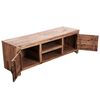 vidaXL TV Cabinet Solid Acacia Wood 120x35x40 cm
