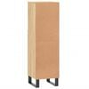 vidaXL Bathroom Cabinet Sonoma Oak 30x30x100 cm Engineered Wood