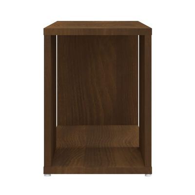 vidaXL TV Cabinet Brown Oak 60x24x32cm Engineered Wood