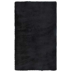 vidaXL Shaggy Rug High Pile NAVARRA Black 60x100 cm Polyester