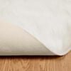 vidaXL Faux Sheepskin Rug Tafalla White &Oslash; 100 cm Polyester