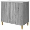 vidaXL Cat House Grey Sonoma 72 x 42.5 x 70 cm Engineered Wood