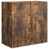 vidaXL Wall-Mounted Cabinet 59 x 31 x 60 cm Engineered Wood Smoked Oak