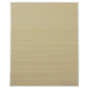vidaXL Rug Bamboo 160x230 cm Natural