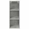 vidaXL Hanging Cabinet Concrete Grey 30 x 29.5 x 80 cm Engineered Wood