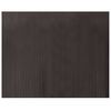 vidaXL Rug Rectangular Dark Brown 80x100 cm Bamboo