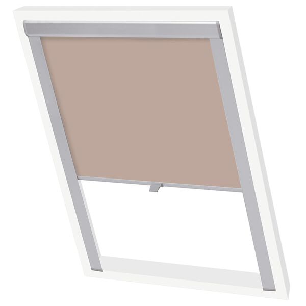 vidaXL Blackout Roller Blind Beige MK06