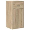 vidaXL Sideboard with Drawer Sonoma Oak 38 x 34 x 75 cm