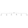 vidaXL Ceiling Spotlight White 176.5 x 12.5 x 13.5 cm Metal