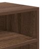 vidaXL Book Cabinet Brown Oak 60x30x71.5 cm Engineered Wood