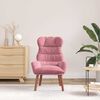 vidaXL Armchair Pink 69 x 74 x 93 cm Velvet