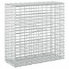 vidaXL Gabion with 3.5 mm Wire and 5x2.5 cm Mesh 50x20x50 cm