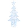 vidaXL Christmas Tree with 240 LEDs Cold white 180 cm Acrylic