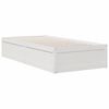 vidaXL Bookcase Bed without Mattress White 90x190cm Solid Wood Pine