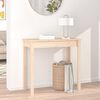 vidaXL Console Table 80x40x75 cm Solid Wood Pine