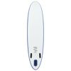 vidaXL Stand Up Paddle Board Set SUP Surfboard Inflatable Blue and White