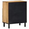 vidaXL Bedside Cabinet Brown 50x33x62 cm Solid Wood Mango
