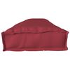 vidaXL Pallet Cushion Wine Red 200 x 40 x 8 cm Oxford Fbric
