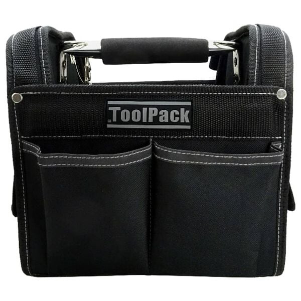 Toolpack Tote Tool Bag Solid Black