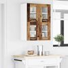 vidaXL Hanging Cabinet 2 pcs Old Wood 60 x 31 x 40 cm Engineered Wood