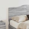 vidaXL Headboard with Headboard Grey Sonoma 140 cm Engineered wood