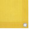 vidaXL Balcony Screen Yellow 120x600 cm HDPE