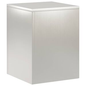 vidaXL Plant Stand Silver 30 x 30 x 40 cm Steel