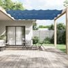 vidaXL Vertical Awning Blue 180x800 cm Oxford Fabric