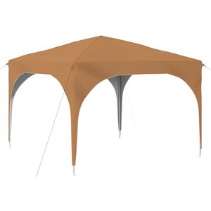 vidaXL Pop-up Party Tent 290 x 290 x 245 cm Beige