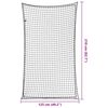 vidaXL Trailer Net with Elastic Rope Black 2.1x1.25 m PP