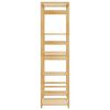 vidaXL Clothes Rack with Shelves 100x50x184.5 cm Bamboo