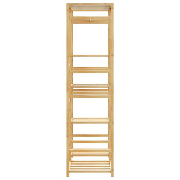 vidaXL Clothes Rack with Shelves 100x50x184.5 cm Bamboo