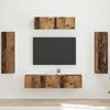 vidaXL TV Cabinet 5 pcs Old Wood